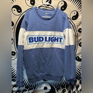 Bud Light Limited Edition Vintage Style Crewneck Sweatshirt XL